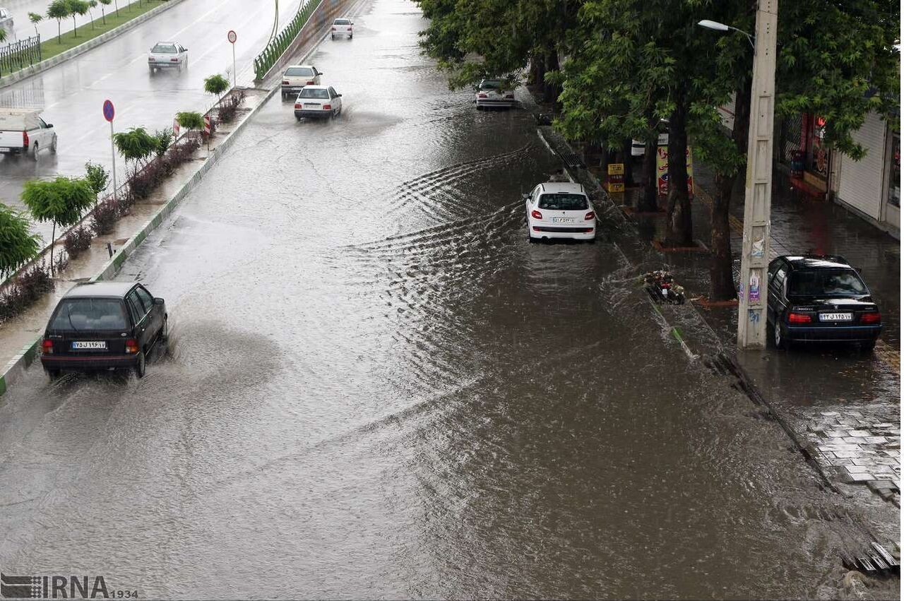 تداوم بارش باران و احتمال سیلاب در استان‌های شمالی تا روز دوشنبه
