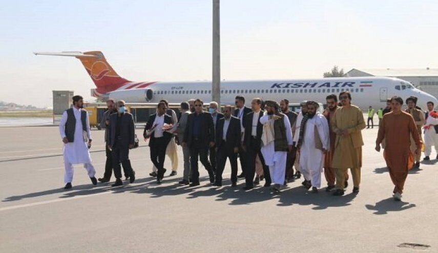 شرکت هواپیمایی "کیش‌ایر" پروازهای خود به افغانستان را آغاز کرد